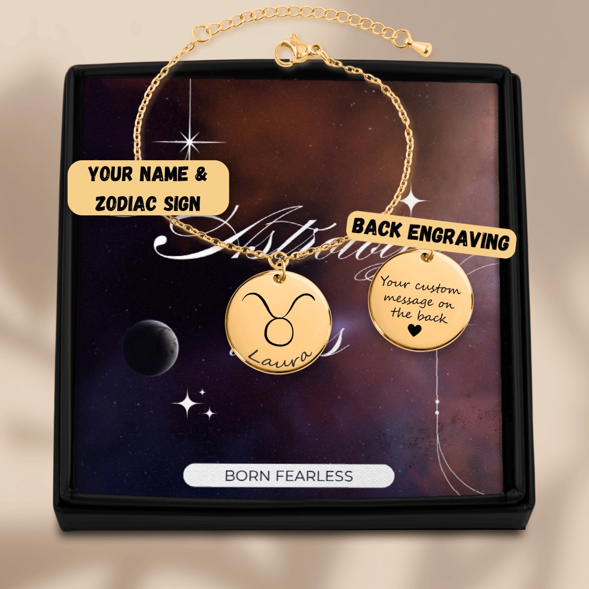 Zodiac Sign Bracelet
