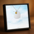 Heart Necklace with Birthstone