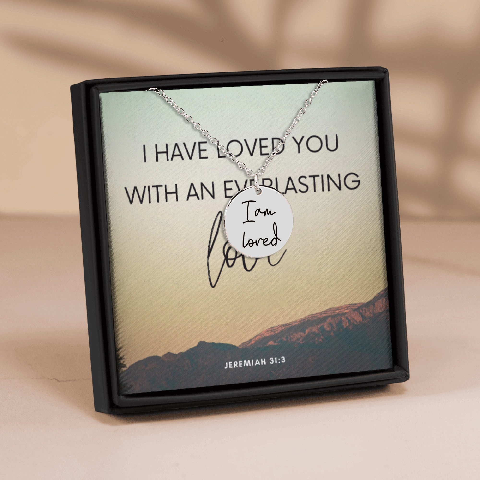 Affirmations Coin Necklace