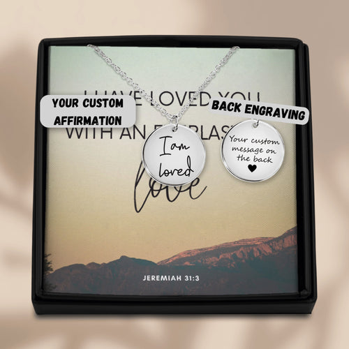 Affirmations Coin Necklace