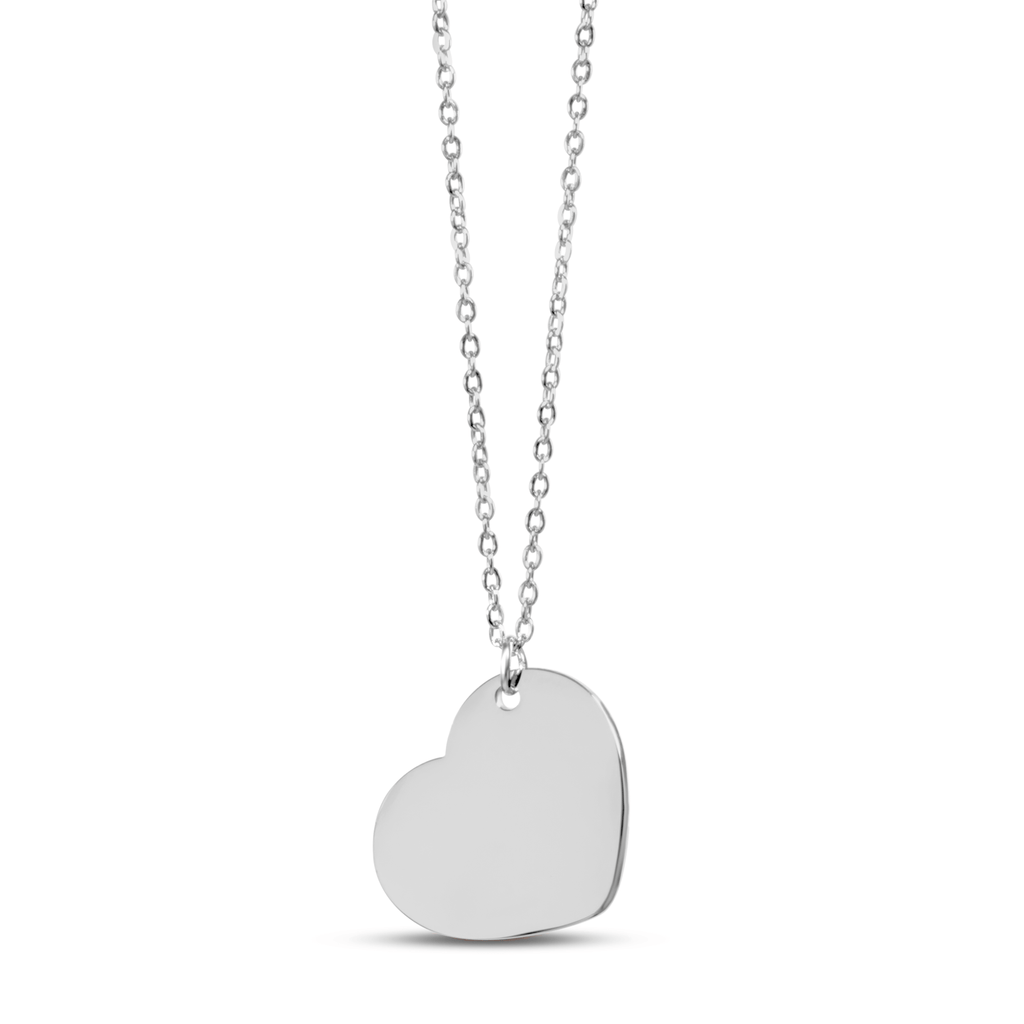 Heart Necklace with Birthstone